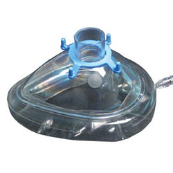 Air-Cushioned Face Mask with Injection Port