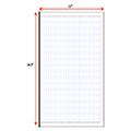 Polyvalent et diagnostic: SX8300  Champs Opératoire Anti-X Polyvalent Absorbant (L3) – Non Fenêtré Rectangulaire - 30 x 40 cm (15/boîte)
