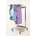 Mobile Apron Rack