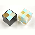 Fantôme Cube de Radiologie XCUBEFAN (cubes noir et clair)